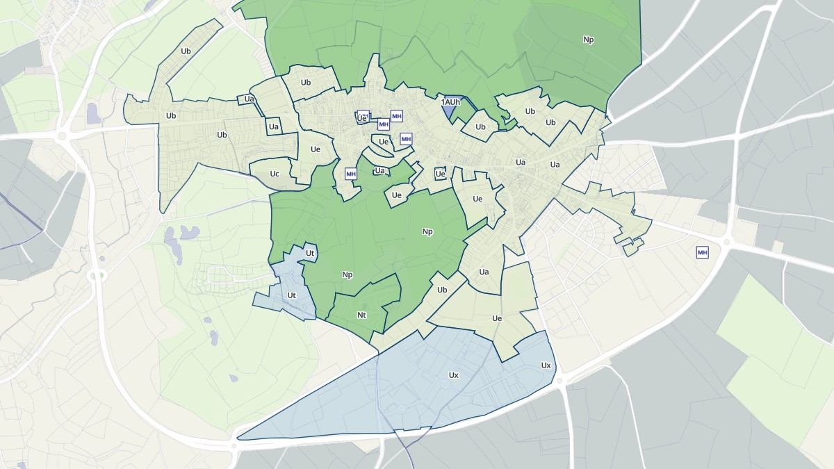 Aperçu cartographique de Bellême, centré sur la commune