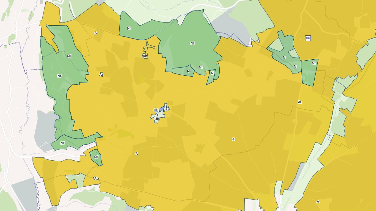 Aperçu cartographique de Le Bosc-Renoult, centré sur la commune
