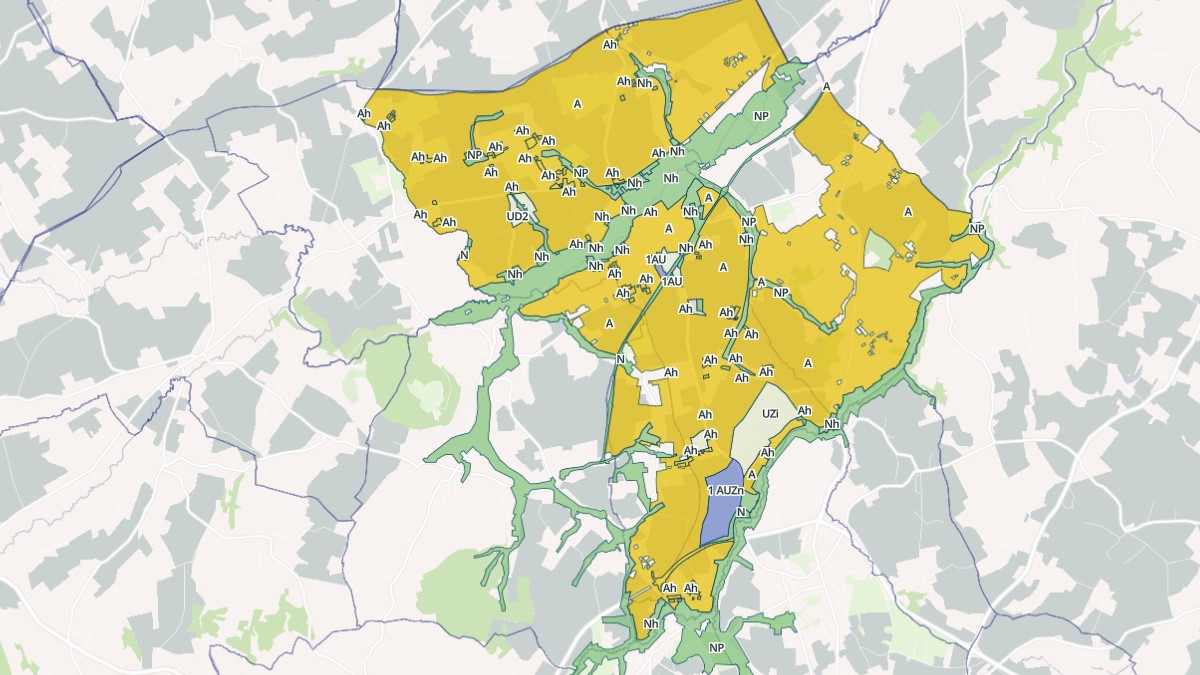 Aperçu cartographique de Caligny, centré sur la commune