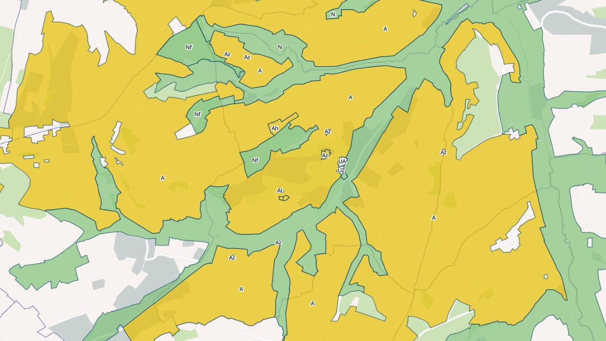 Aperçu cartographique de Camembert, centré sur la commune