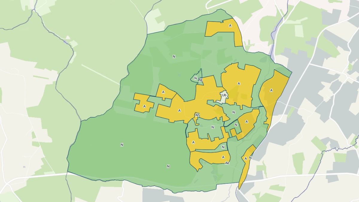 Aperçu cartographique de Le Cercueil, centré sur la commune