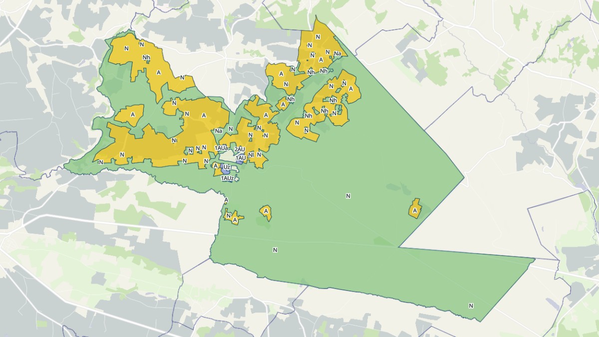 Aperçu cartographique de Champsecret, centré sur la commune