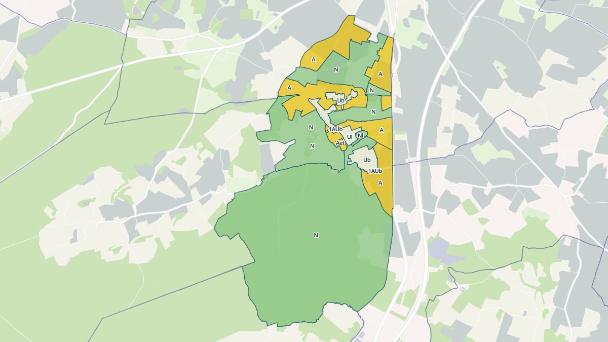 Aperçu cartographique de La Chapelle-près-Sées, centré sur la commune