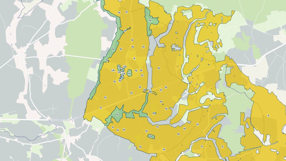Aperçu cartographique de Chemilli, centré sur la commune