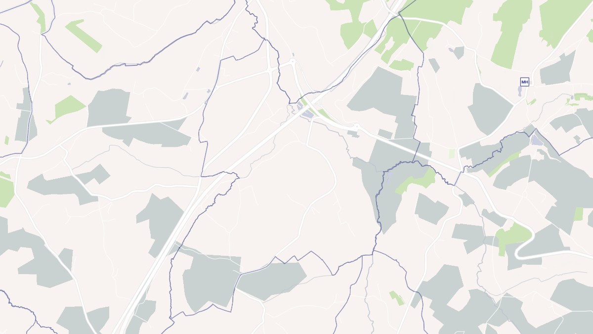 Aperçu cartographique de Coulmer, centré sur la commune