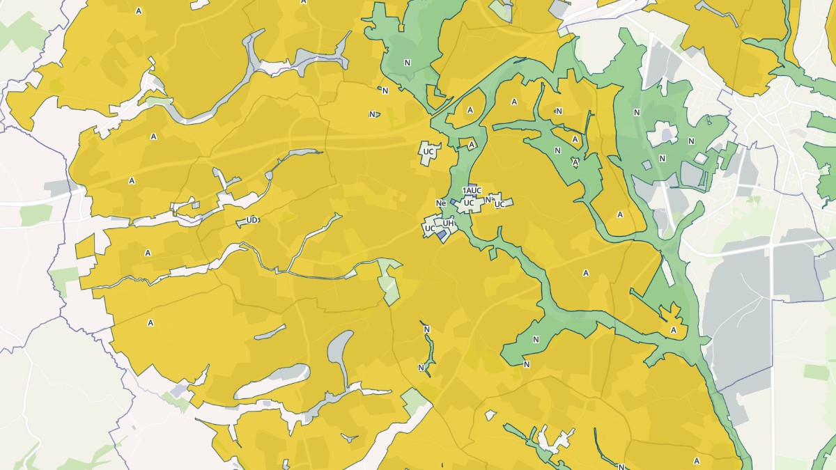 Aperçu cartographique de Courgeoût, centré sur la commune
