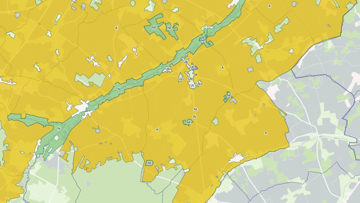 Aperçu cartographique de Crulai, centré sur la commune