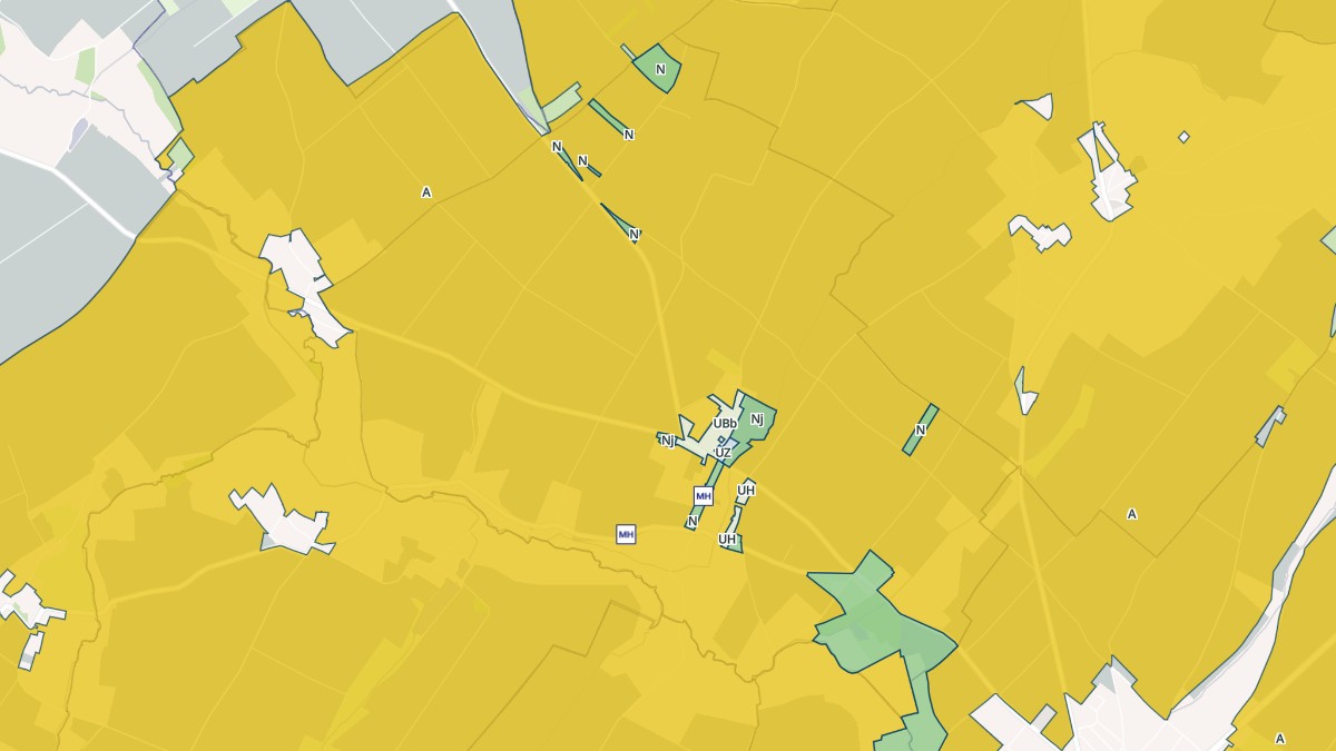 Aperçu cartographique de Fontaine-les-Bassets, centré sur la commune