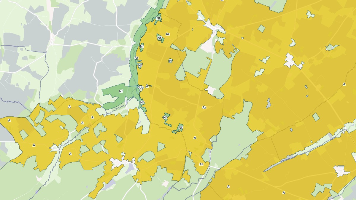 Aperçu cartographique de La Gonfrière, centré sur la commune