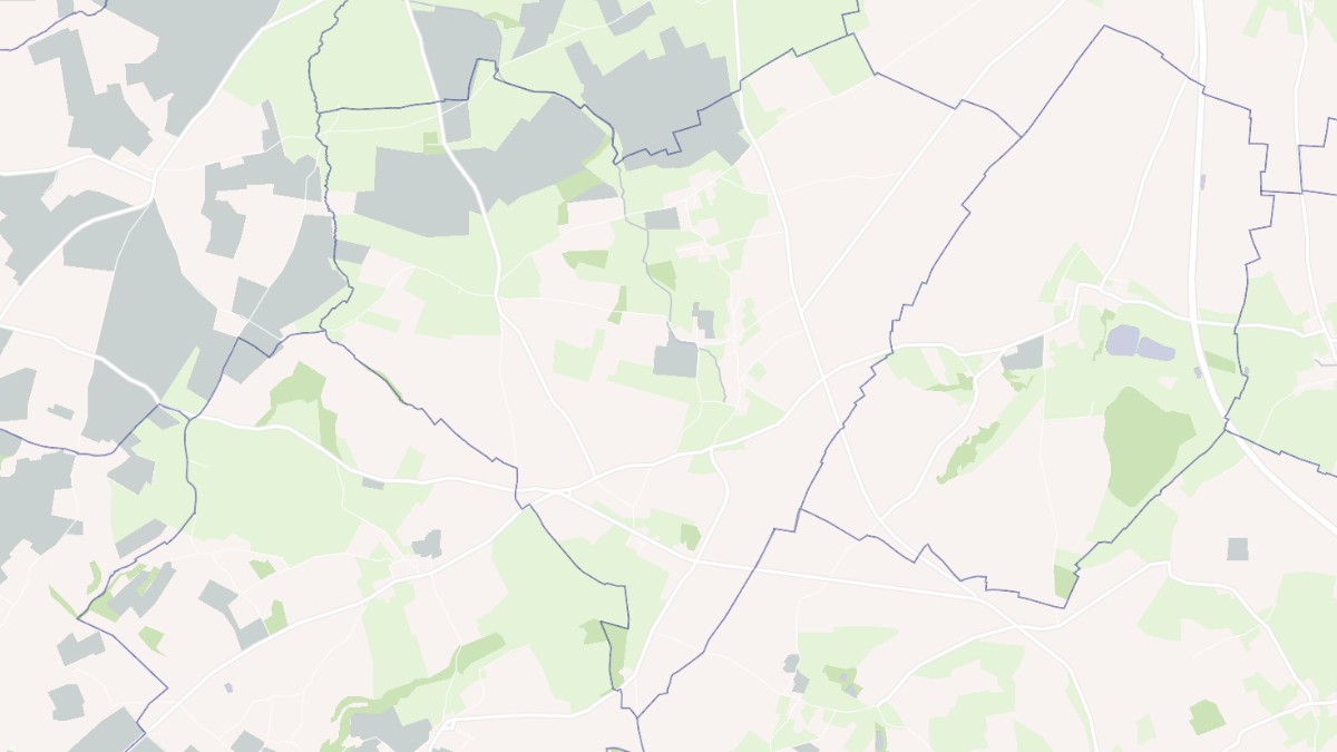 Aperçu cartographique de Habloville, centré sur la commune