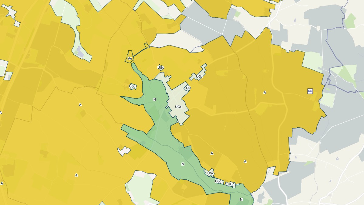 Aperçu cartographique de Larré, centré sur la commune