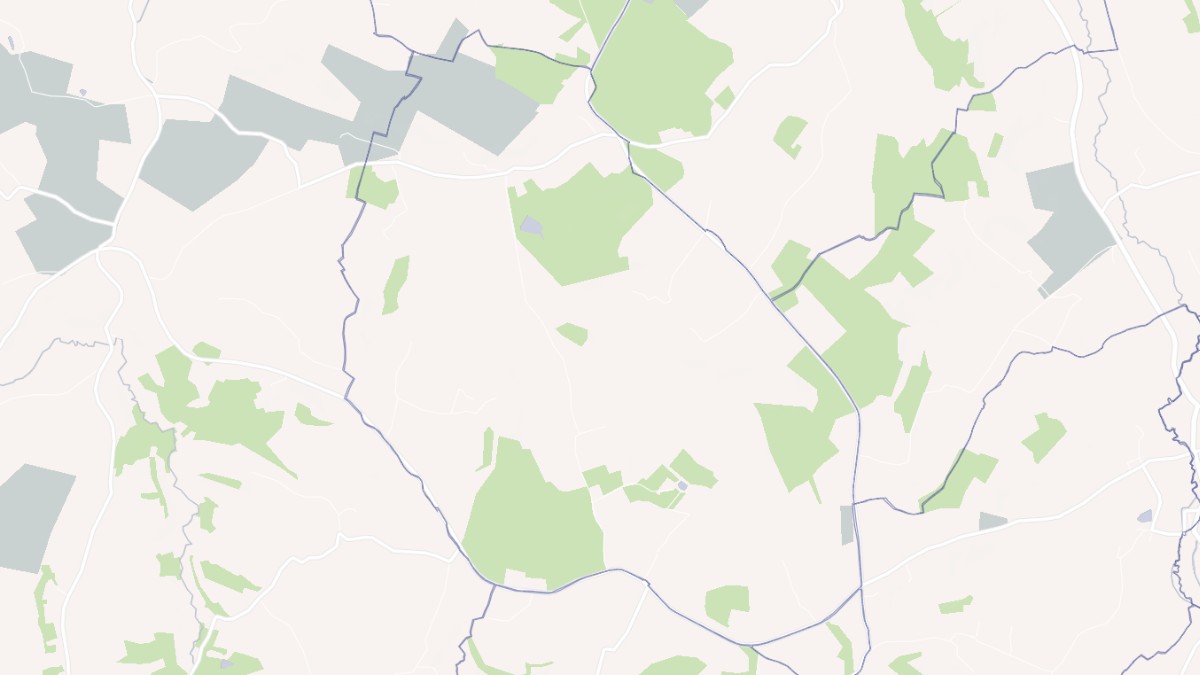 Aperçu cartographique de Ménil-Hubert-en-Exmes, centré sur la commune