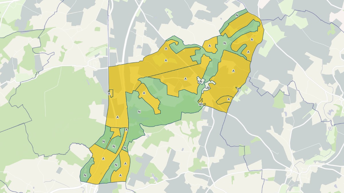 Aperçu cartographique de Neauphe-sous-Essai, centré sur la commune