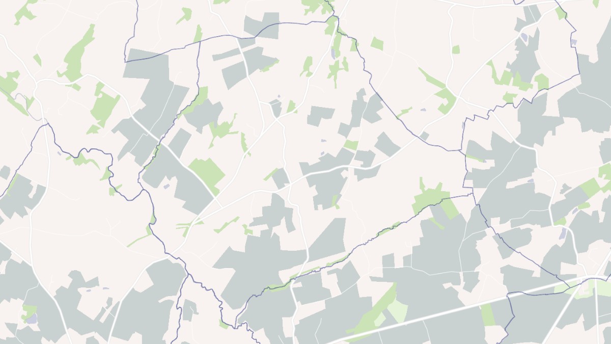 Aperçu cartographique de Saint-André-de-Briouze, centré sur la commune