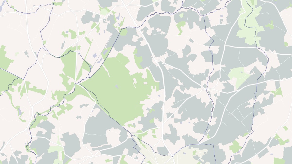 Aperçu cartographique de Saint-André-de-Messei, centré sur la commune