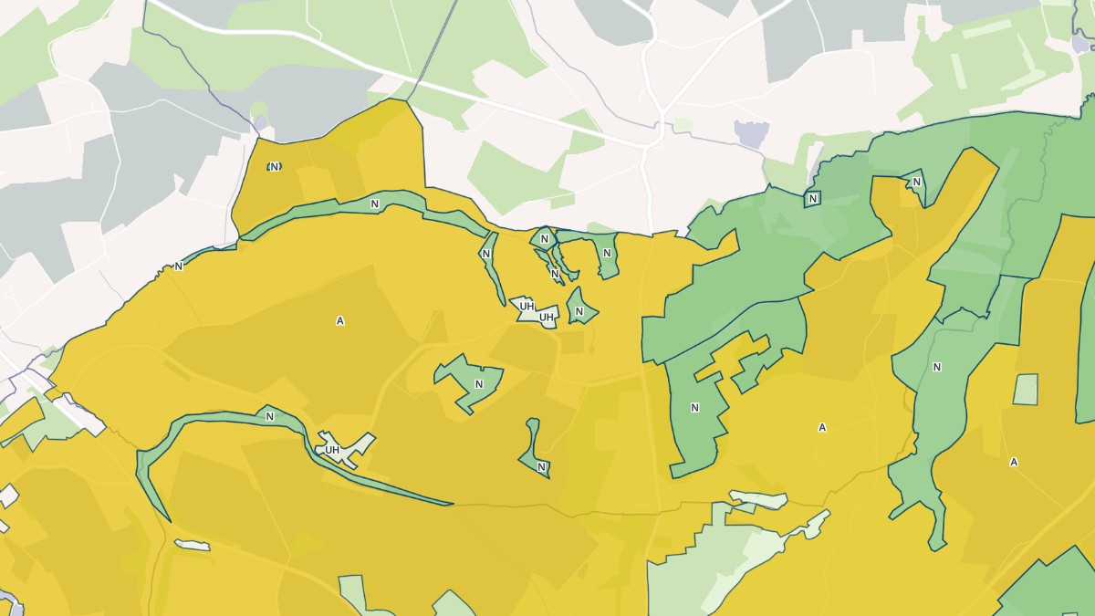 Aperçu cartographique de Saint-Aquilin-de-Corbion, centré sur la commune