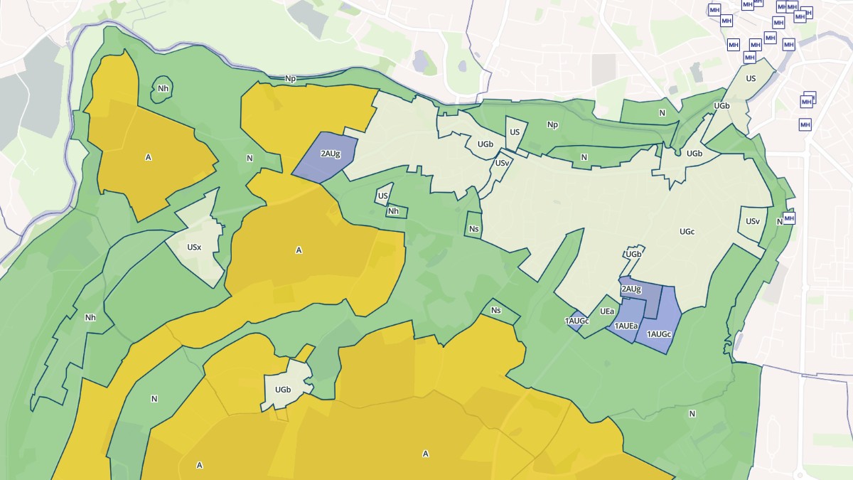 Aperçu cartographique de Saint-Germain-du-Corbéis, centré sur la commune