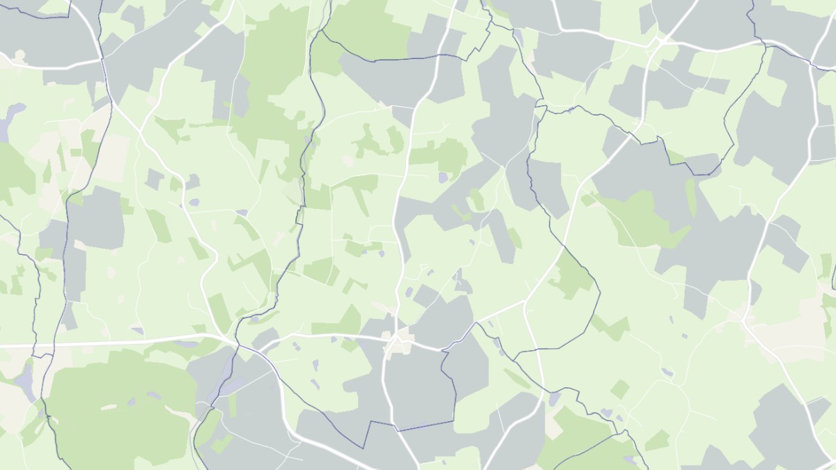 Aperçu cartographique de Sainte-Marguerite-de-Carrouges, centré sur la commune
