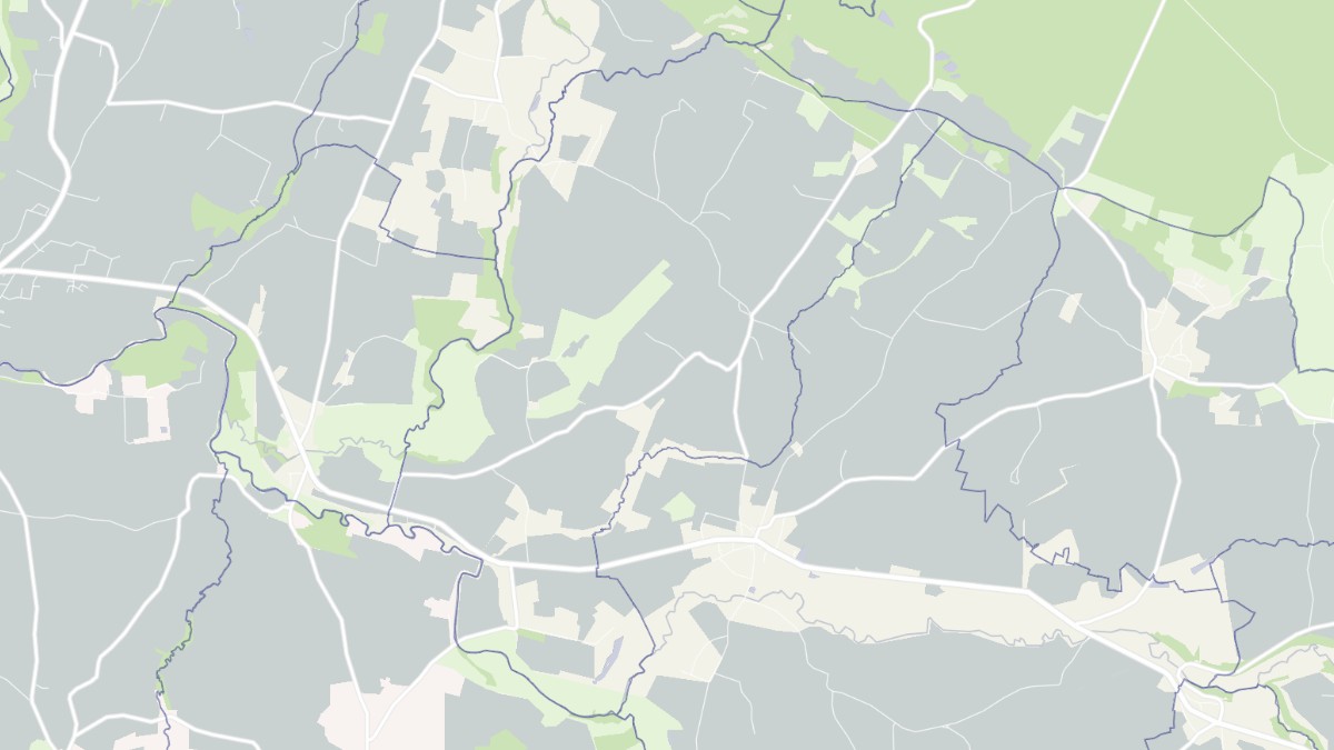 Aperçu cartographique de Saint-Ouen-le-Brisoult, centré sur la commune