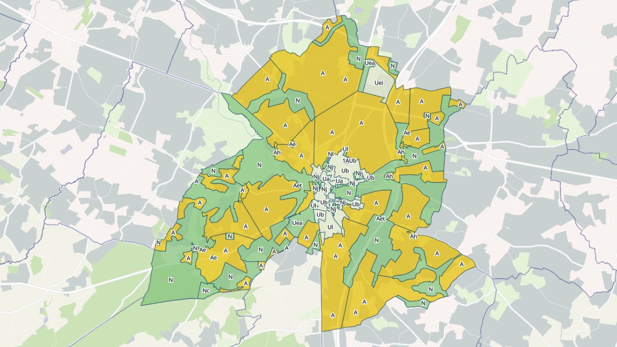 Aperçu cartographique de Sées, centré sur la commune