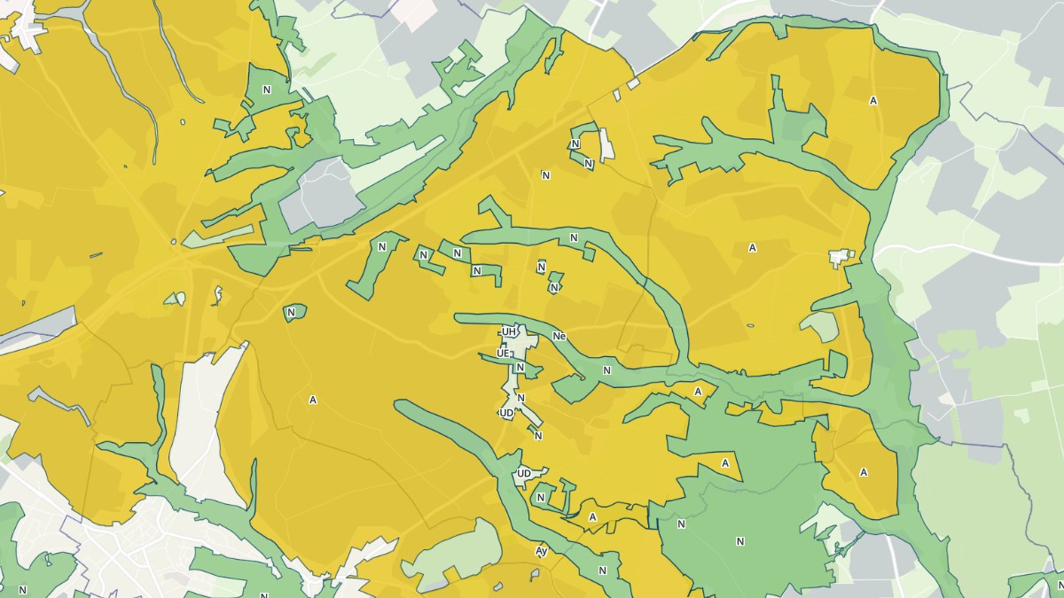 Aperçu cartographique de Villiers-sous-Mortagne, centré sur la commune