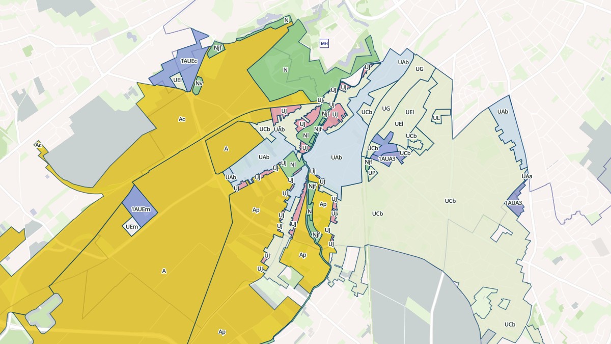Aperçu cartographique de Achicourt, centré sur la commune