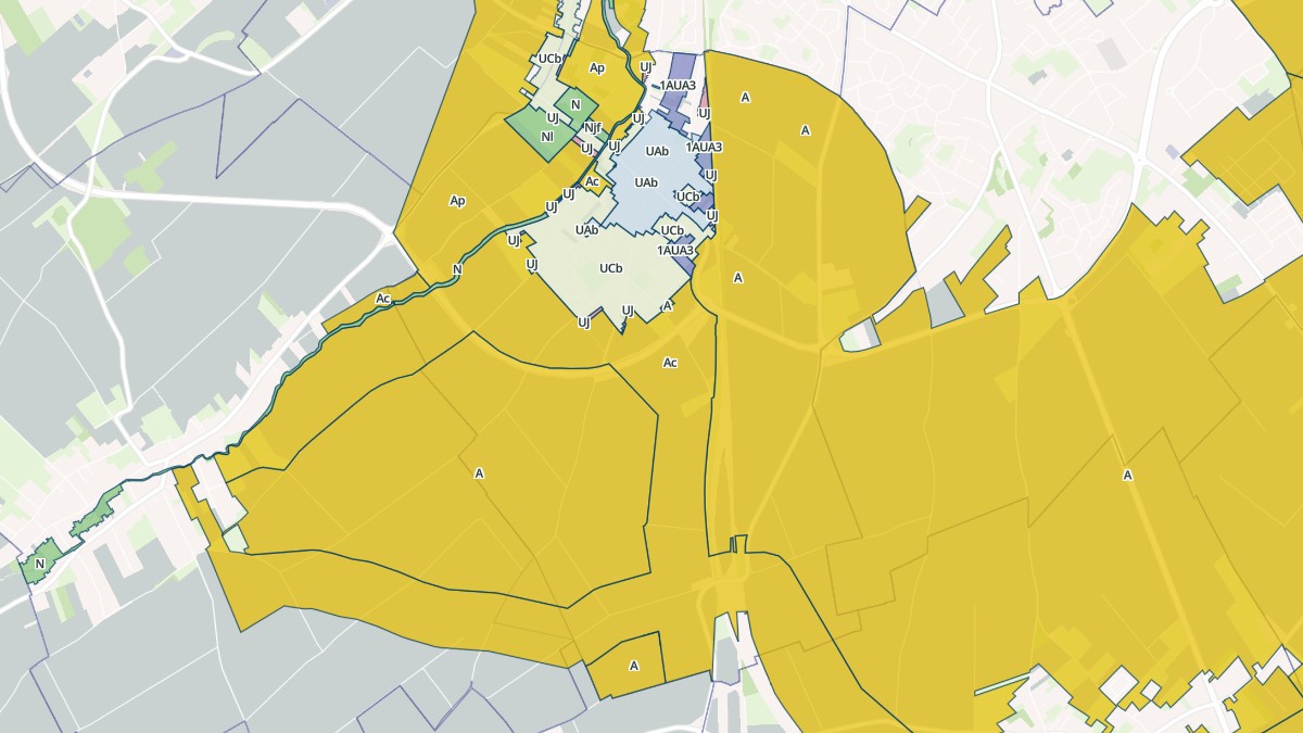 Aperçu cartographique de Agny, centré sur la commune