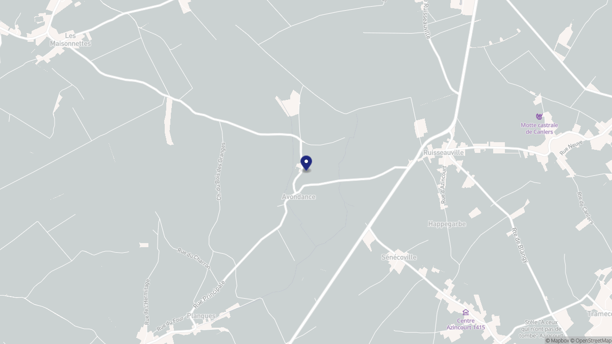Aperçu cartographique de Avondance, centré sur la commune