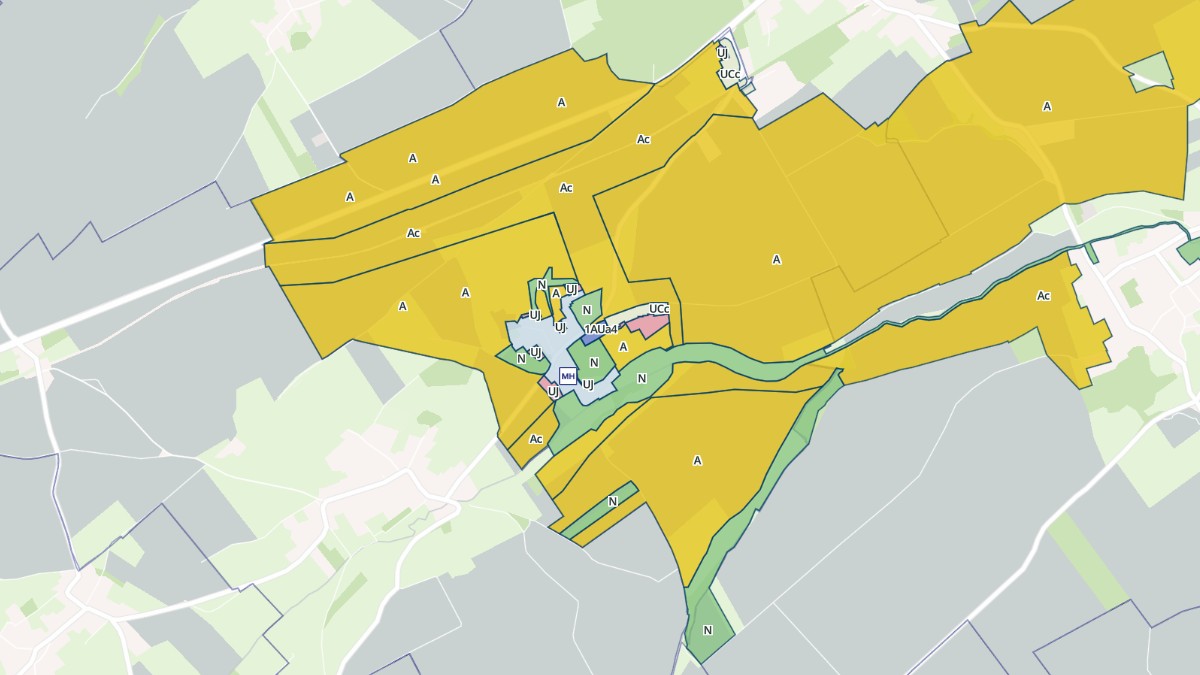 Aperçu cartographique de Basseux, centré sur la commune