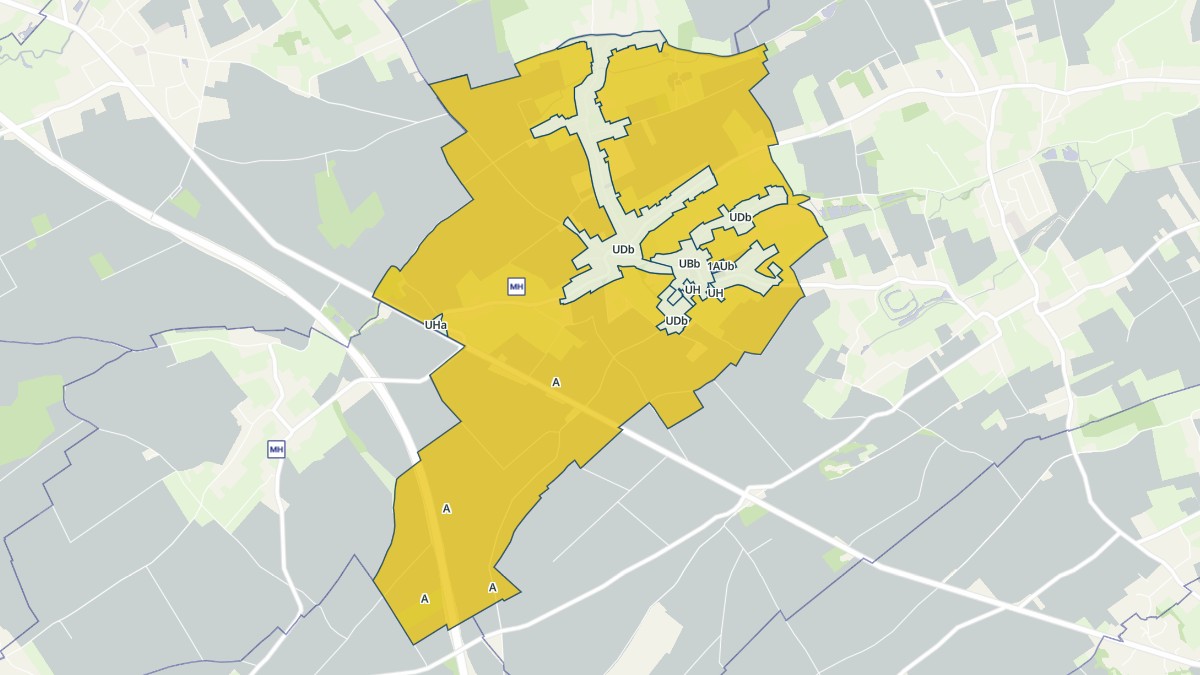 Aperçu cartographique de Bayenghem-lès-Éperlecques, centré sur la commune