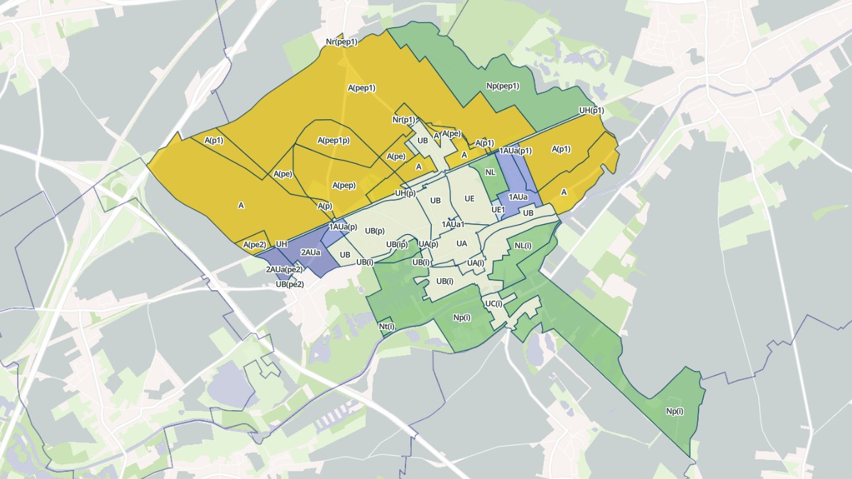 Aperçu cartographique de Biache-Saint-Vaast, centré sur la commune