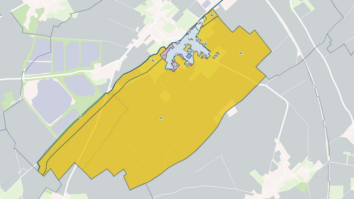 Aperçu cartographique de Boiry-Saint-Martin, centré sur la commune