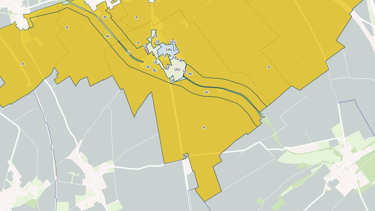 Aperçu cartographique de Boyelles, centré sur la commune