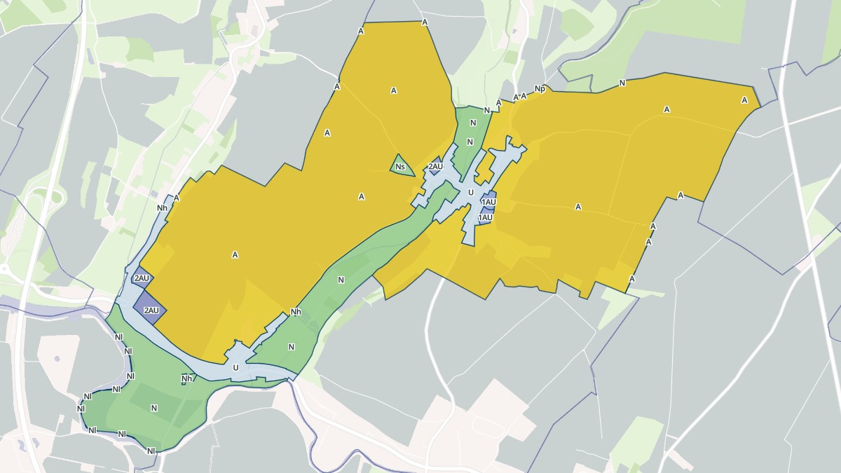 Aperçu cartographique de Bréxent-Énocq, centré sur la commune