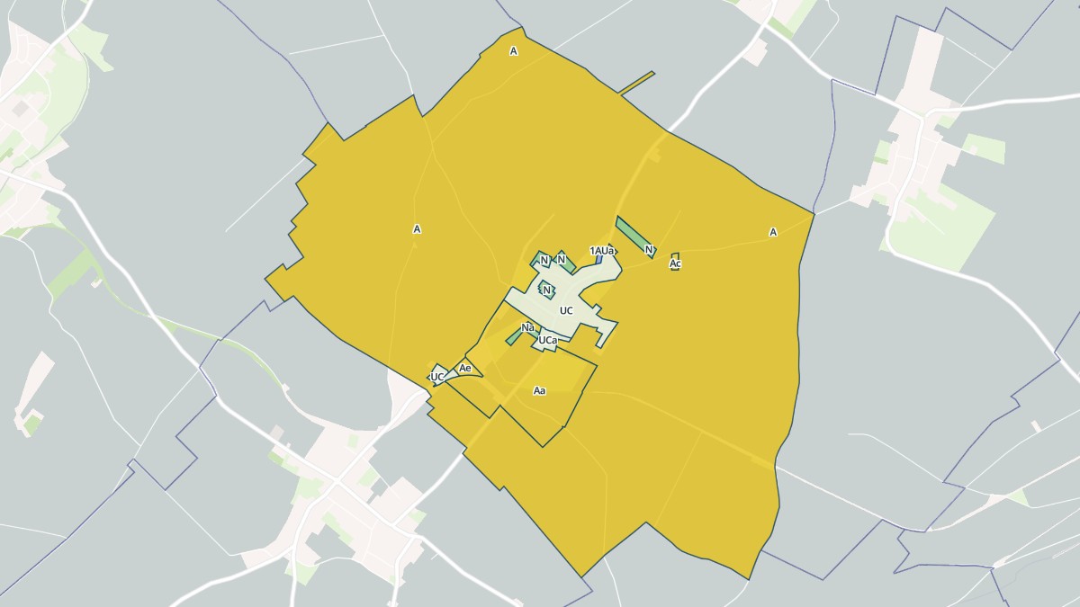 Aperçu cartographique de Bullecourt, centré sur la commune