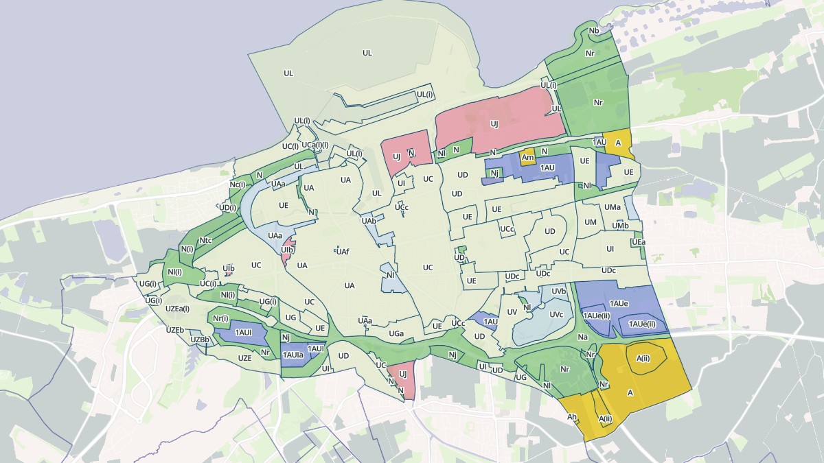 Aperçu cartographique de Calais, centré sur la commune