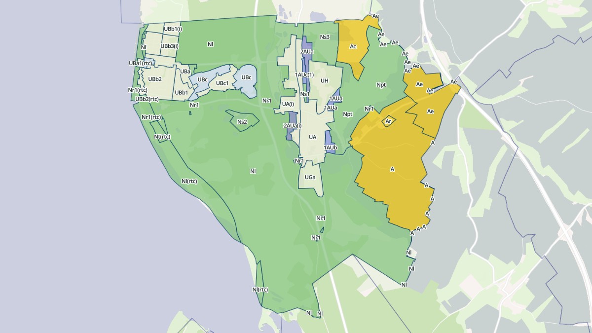 Aperçu cartographique de Camiers, centré sur la commune