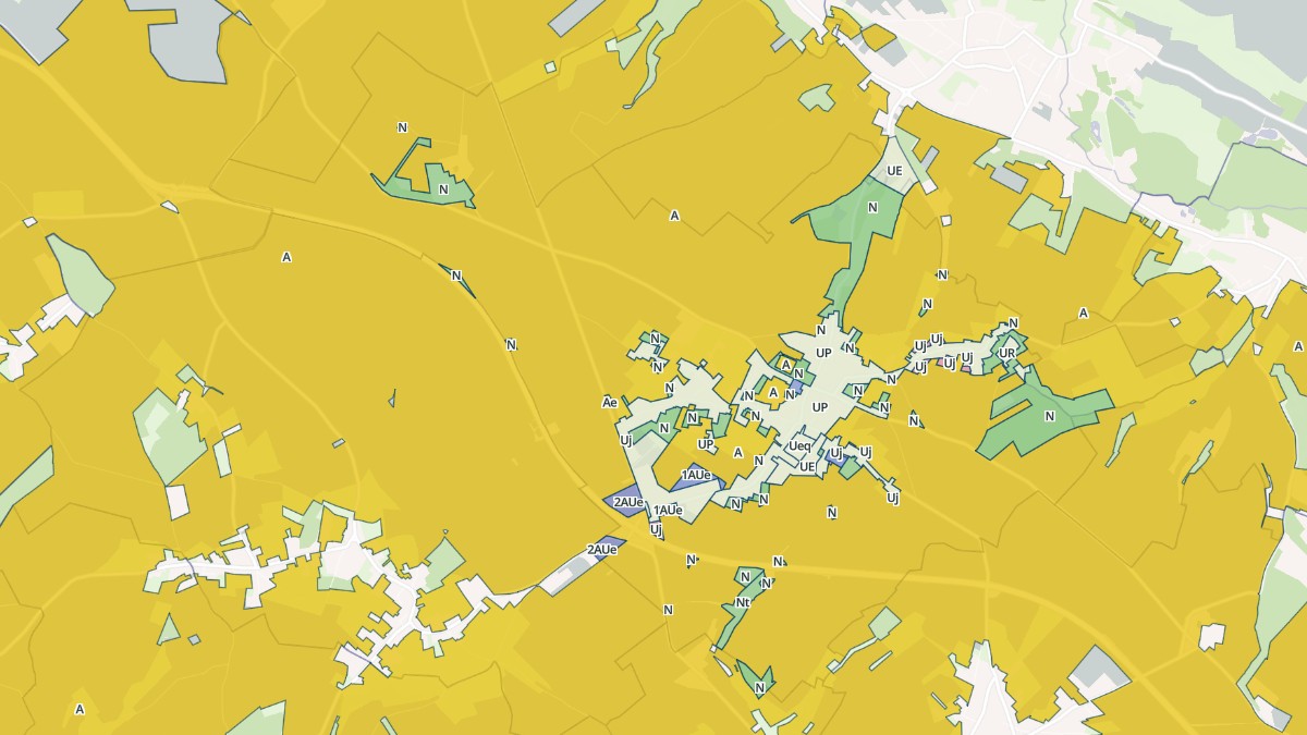 Aperçu cartographique de Campagne-lès-Hesdin, centré sur la commune