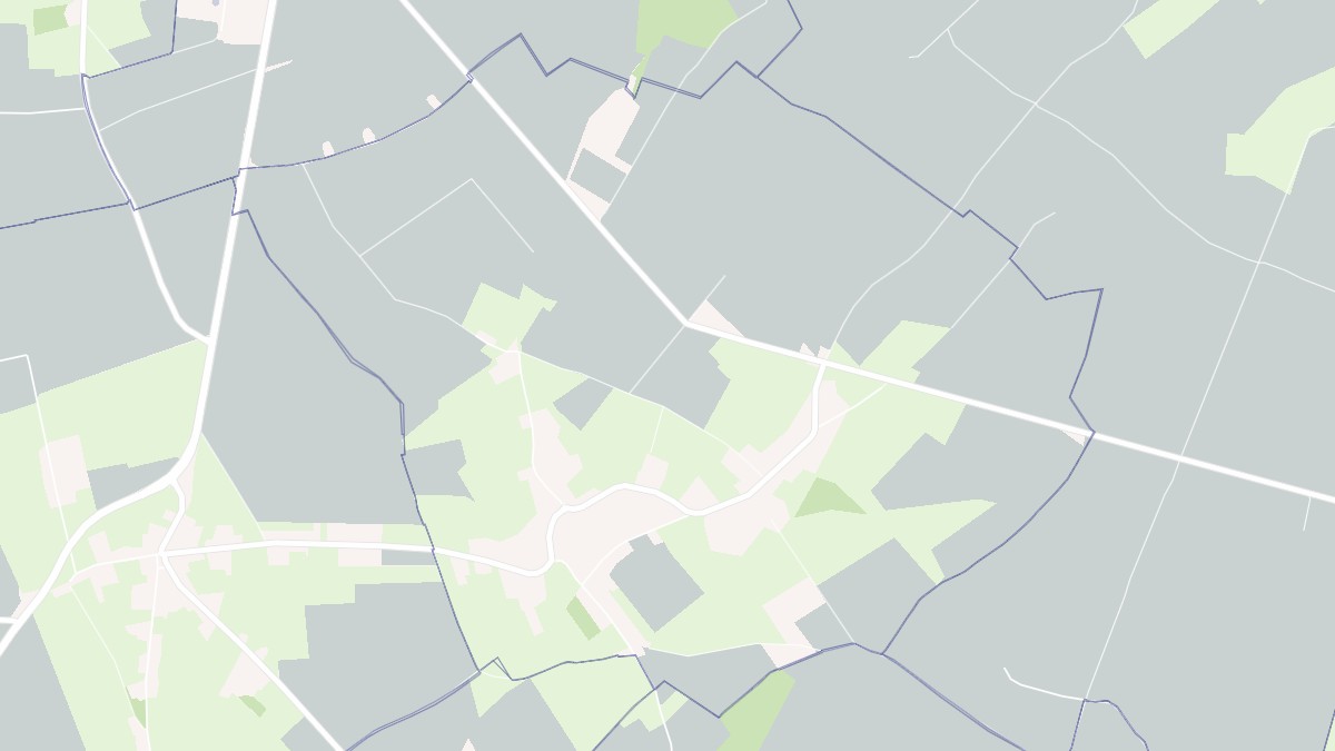 Aperçu cartographique de Canlers, centré sur la commune