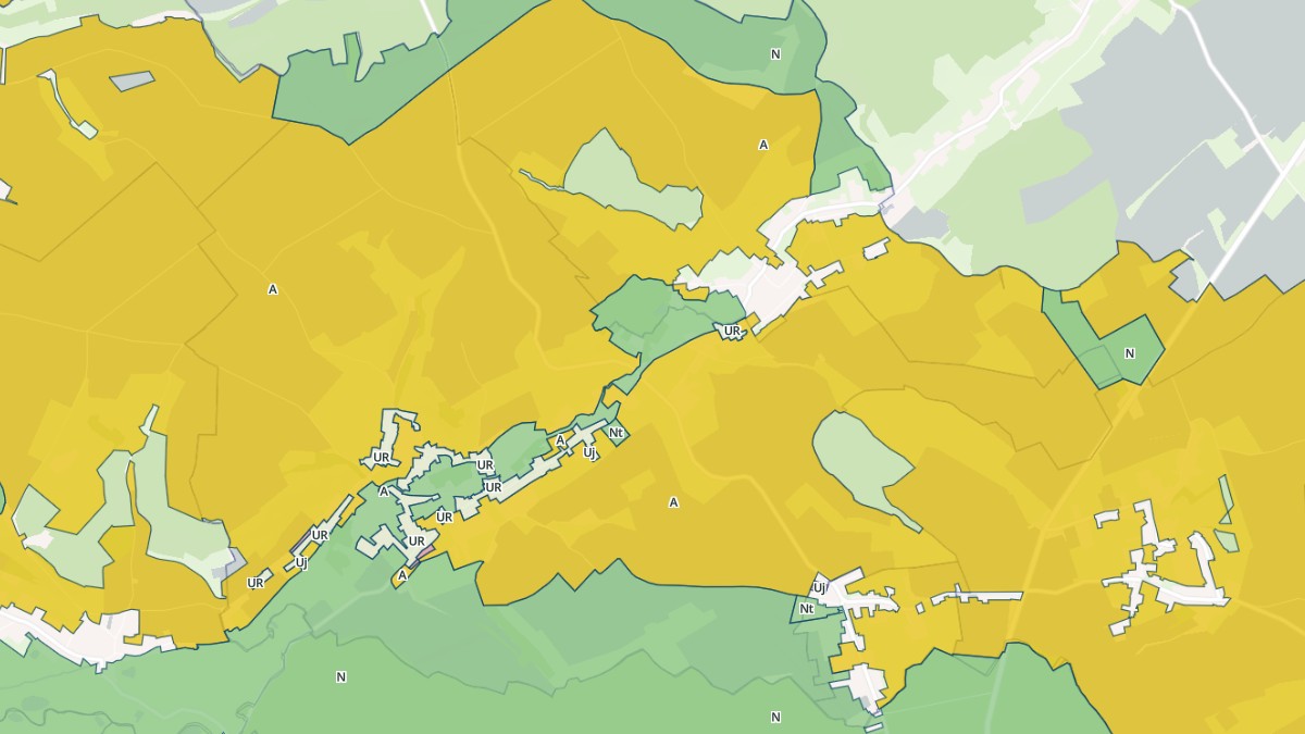 Aperçu cartographique de Cavron-Saint-Martin, centré sur la commune
