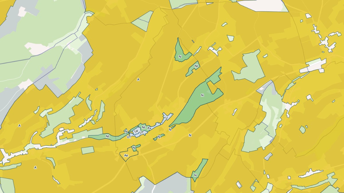 Aperçu cartographique de Clenleu, centré sur la commune