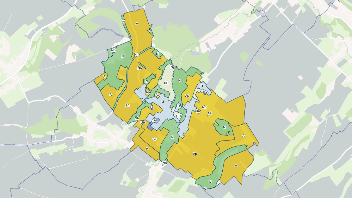 Aperçu cartographique de La Comté, centré sur la commune