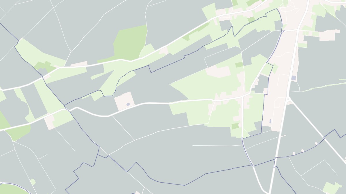 Aperçu cartographique de Coupelle-Neuve, centré sur la commune