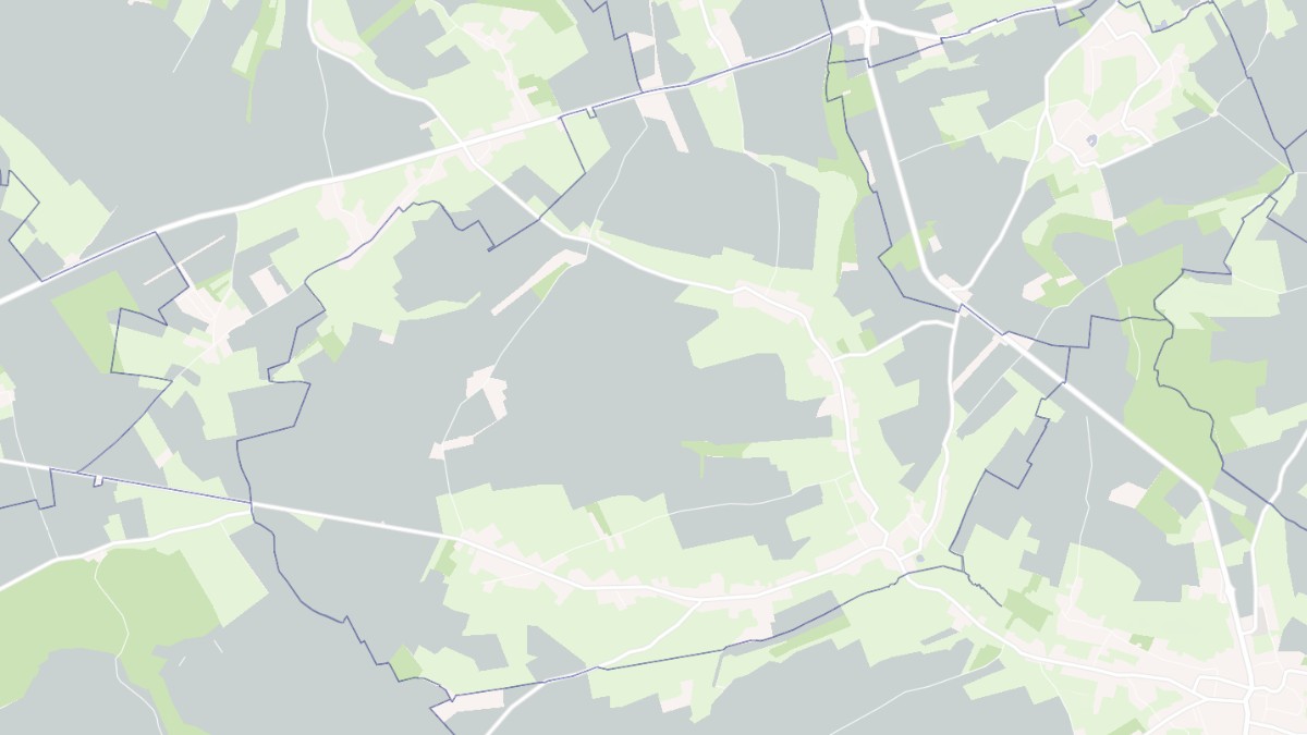 Aperçu cartographique de Coupelle-Vieille, centré sur la commune