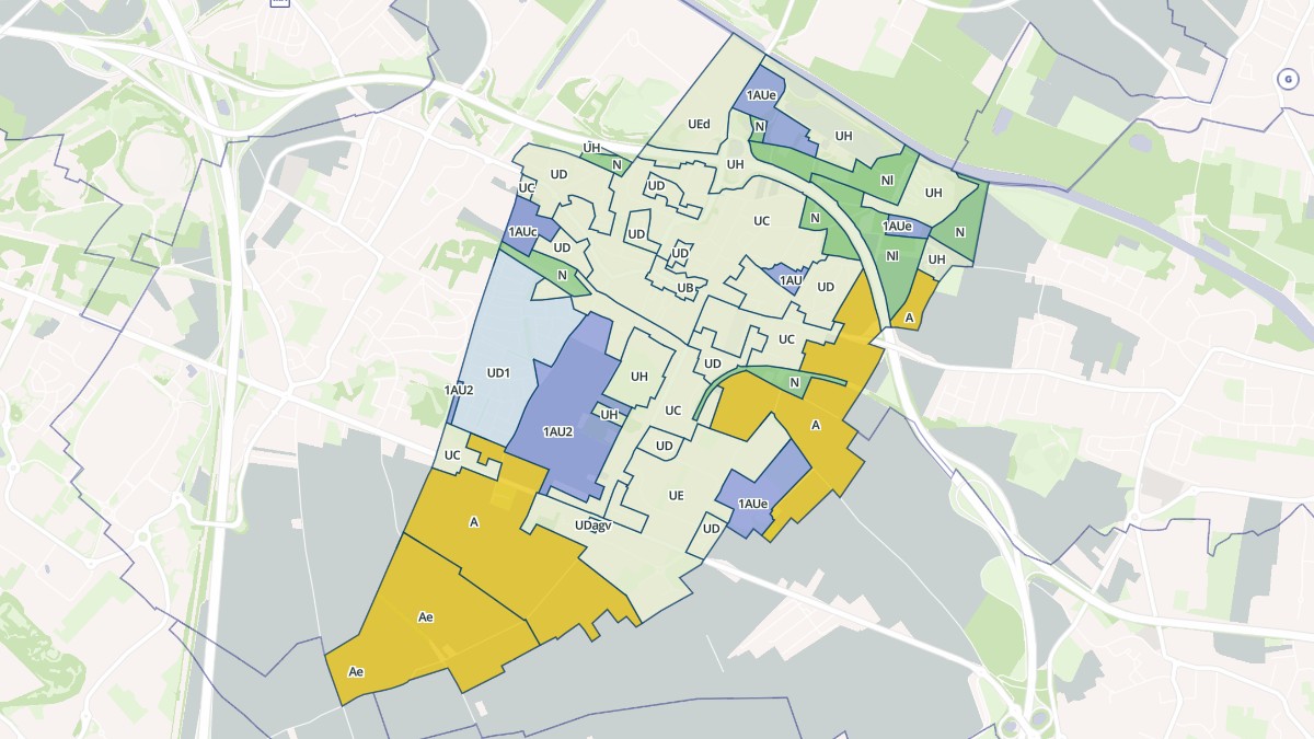 Aperçu cartographique de Courcelles-lès-Lens, centré sur la commune