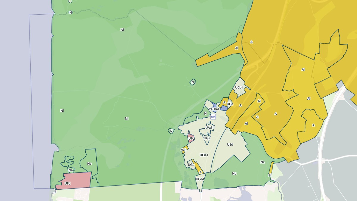 Aperçu cartographique de Dannes, centré sur la commune