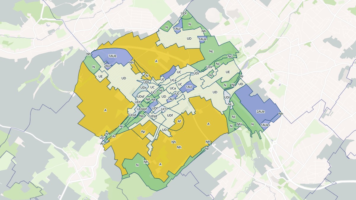Aperçu cartographique de Divion, centré sur la commune
