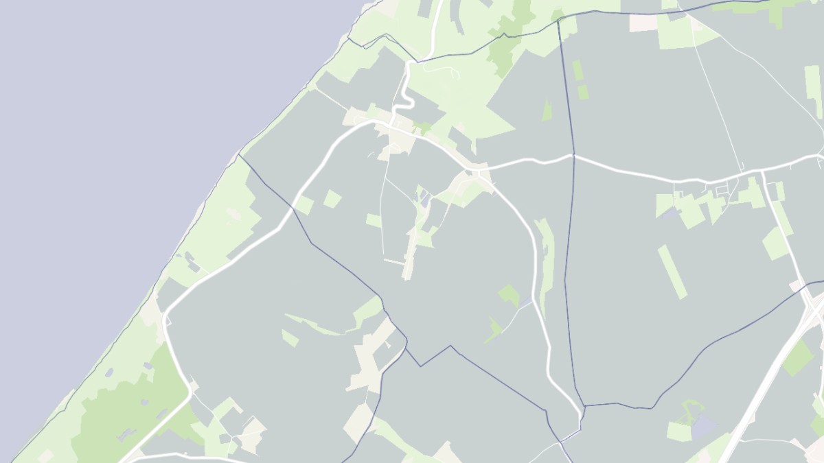 Aperçu cartographique de Escalles, centré sur la commune