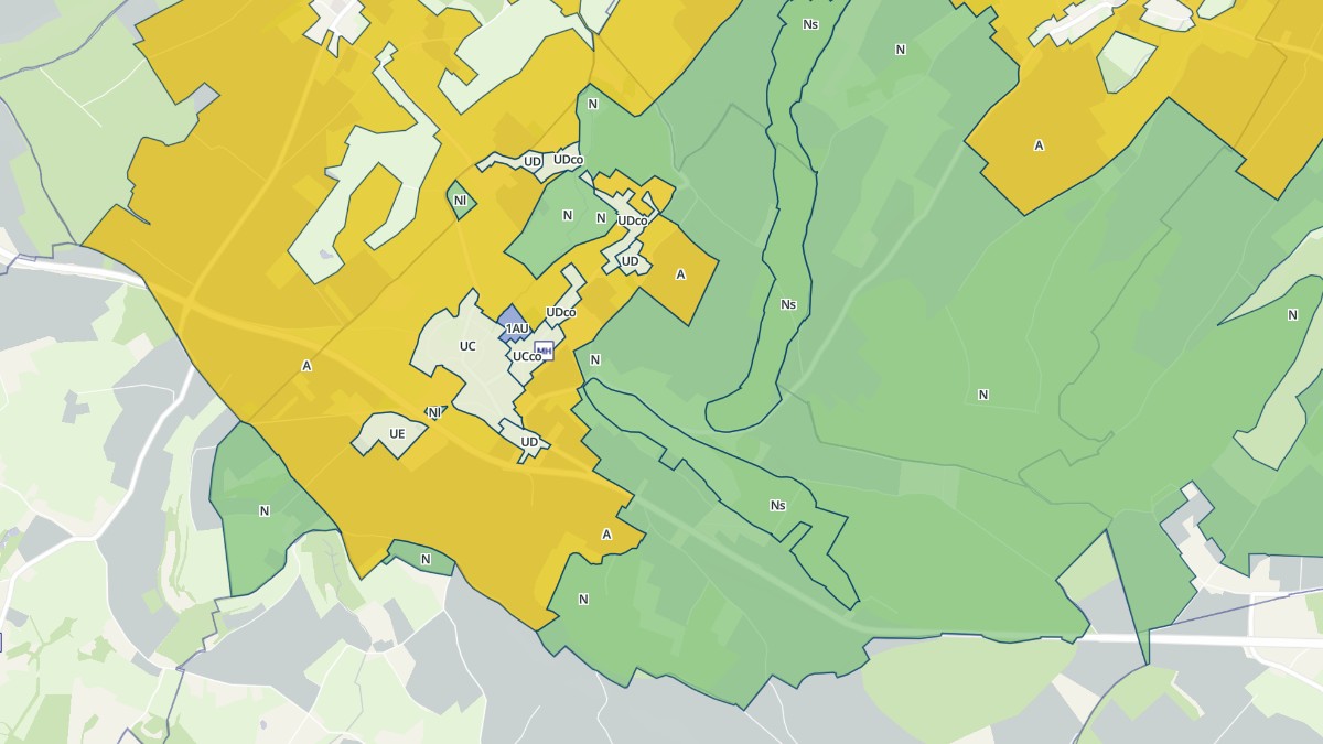 Aperçu cartographique de Escœuilles, centré sur la commune