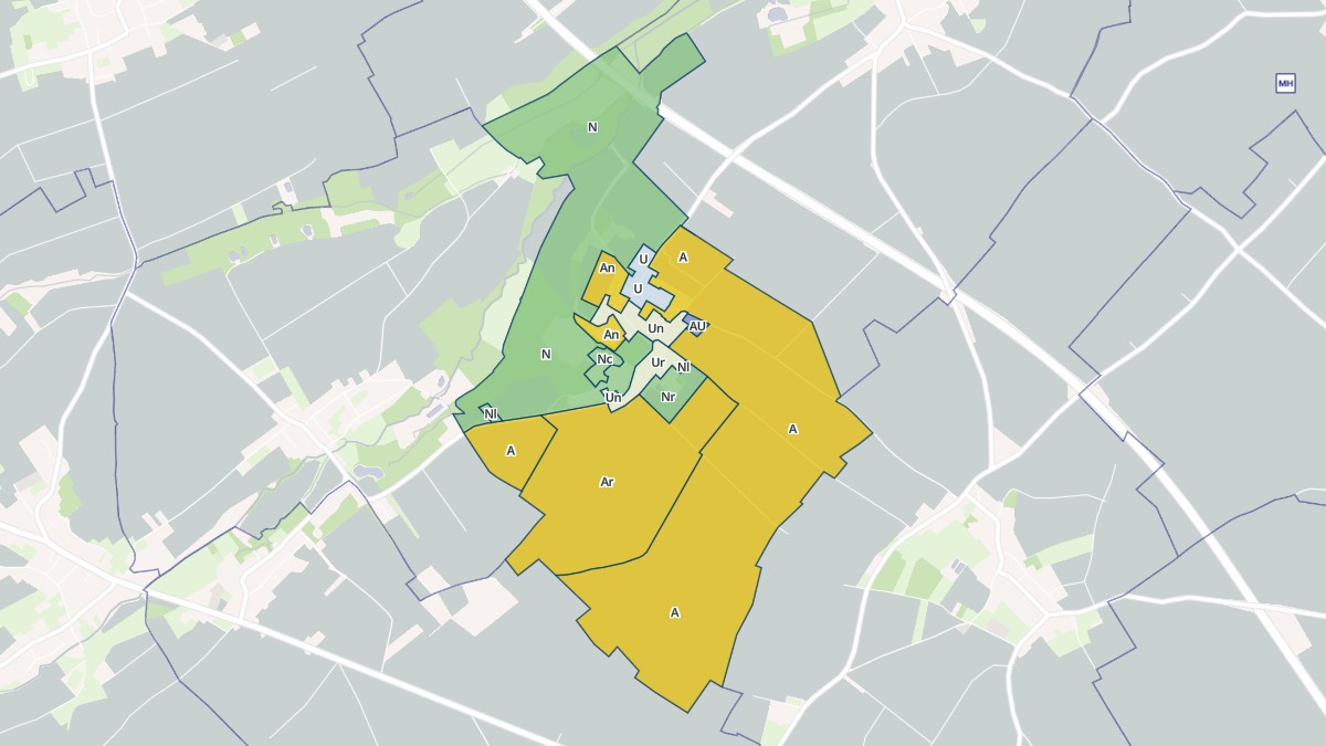 Aperçu cartographique de Éterpigny, centré sur la commune